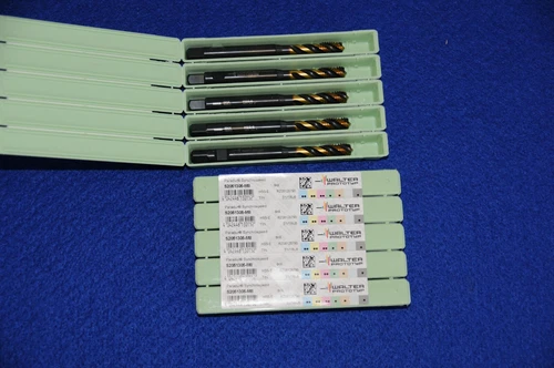 5x Walter HSS-E Machine Taps S2051305-M8 #33