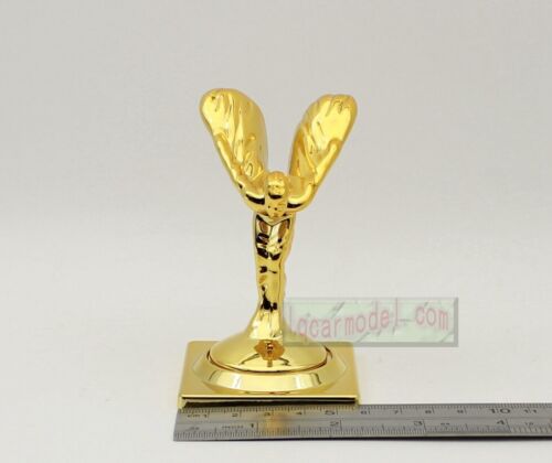 Rolls Royce Adorno Mascota Resina/Metal Modelo Decoraciones Color Dorado - Imagen 4 de 16