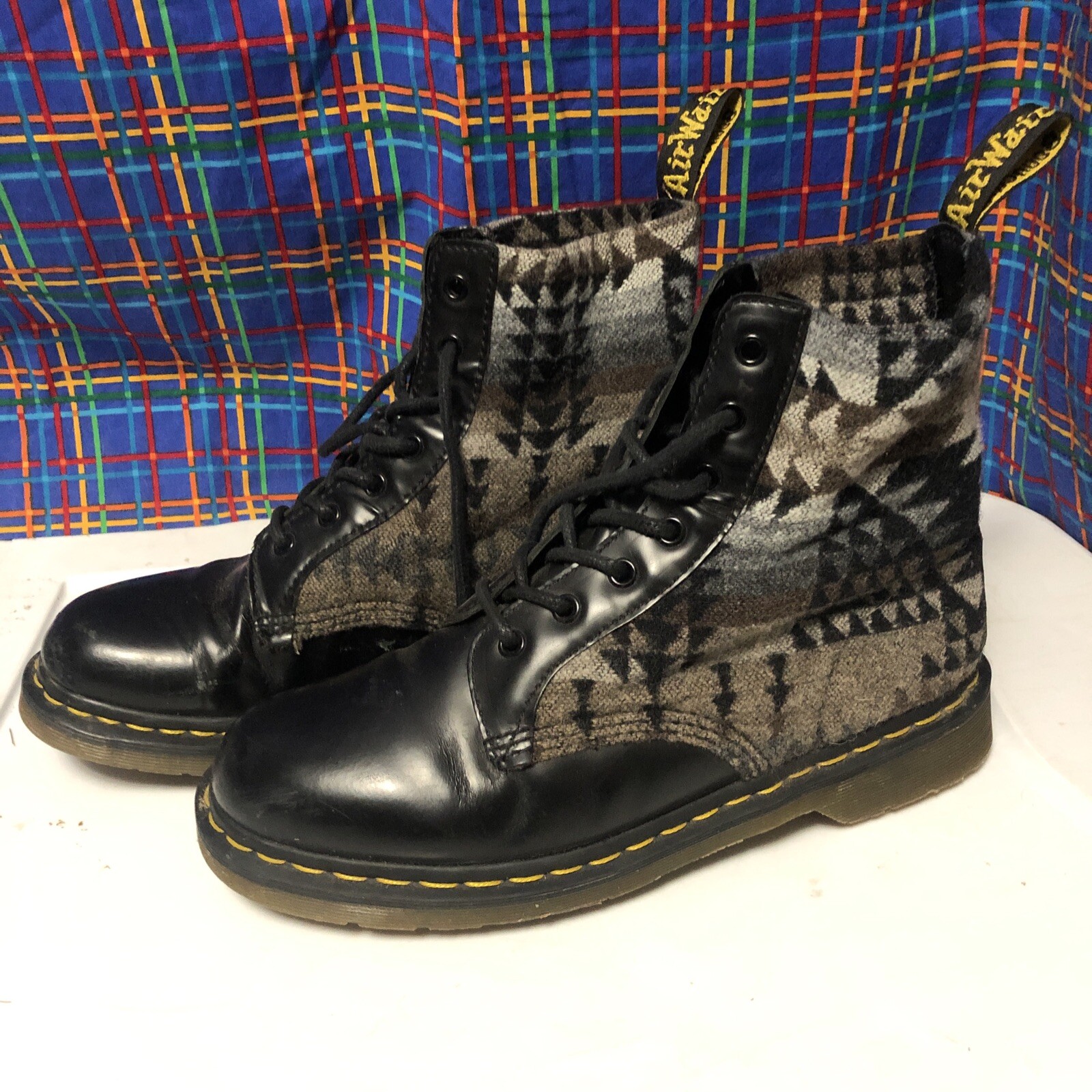 2012 RARE Doc Dr. Martens x Pendleton 