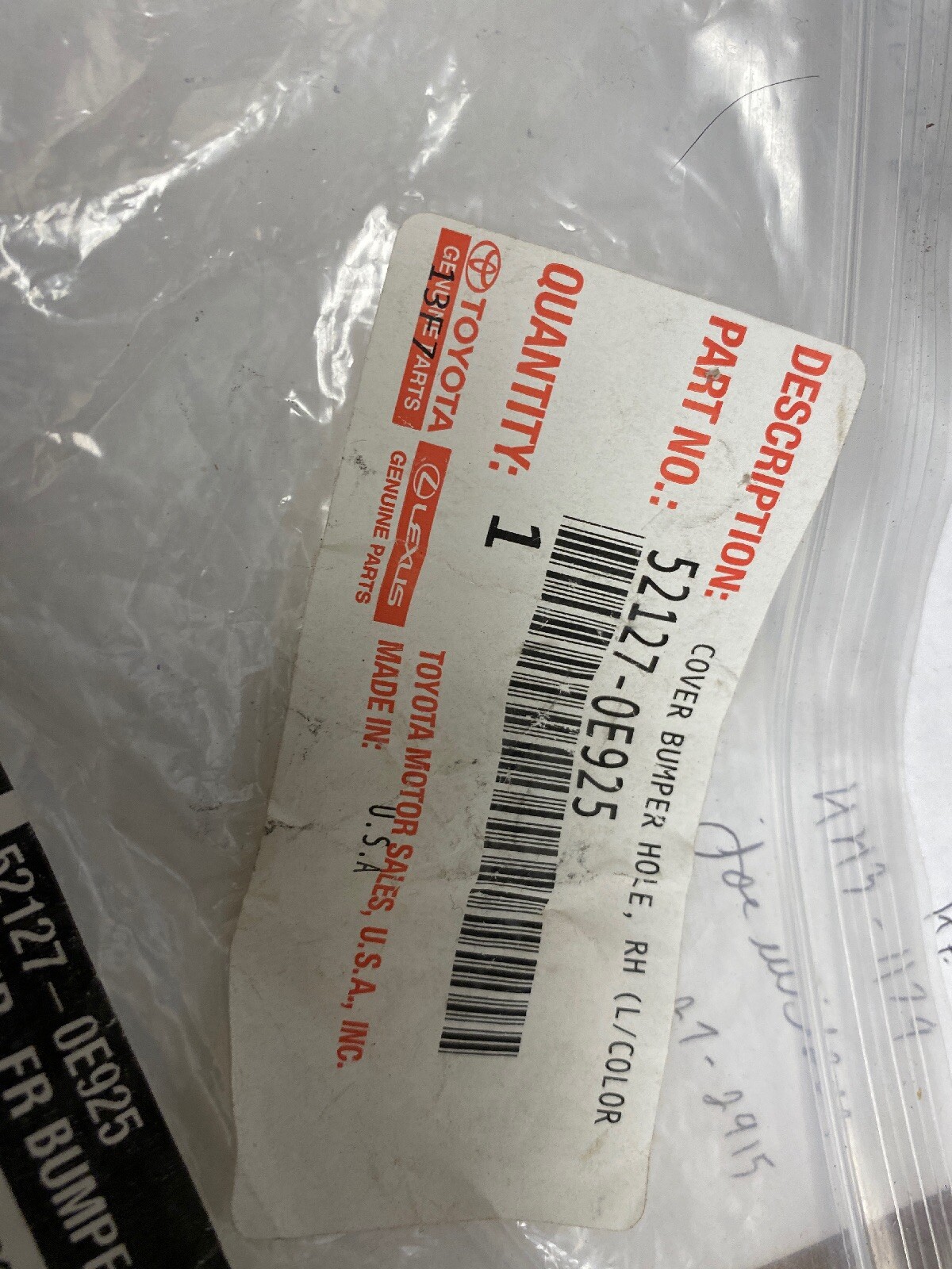 Car Truck Exterior Parts Auto Parts And Vehicles Bfmf Koeln De Toyota e925 Genuine Oem Tow Brkt Cover