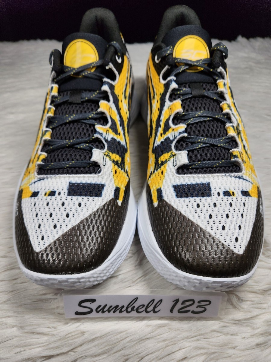 Under Armour Curry 2 Low Flotro Taxi Yellow Black 3027050  display picture 1