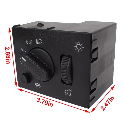 2005 Silverado 19381535 Headlight Headlamp Dimmer Switch FITS Chevy Silverado GMC Sierra Yukon Light Control - Foto 5