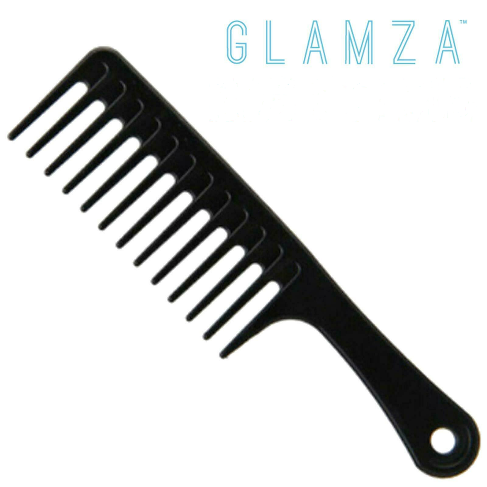Glamza Jumbo Detangler Basin Comb Black for sale online eBay