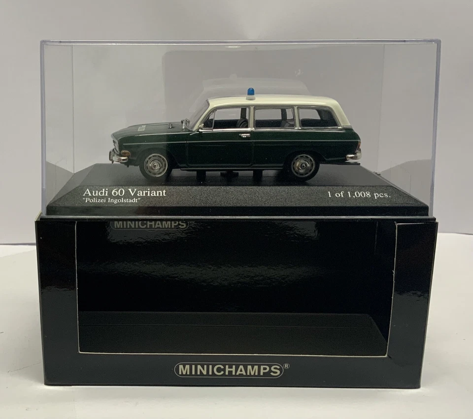 Minichamps 1:43 Audi Variant 1970 - Polizei Ingolstadt - 400 011390 - Image 2 of 4