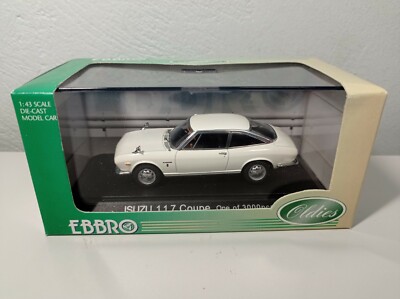 RARE EBBRO 1:43 ISUZU 117 COUPE ONE OF 3000 PCS - CODE 43400 | eBay