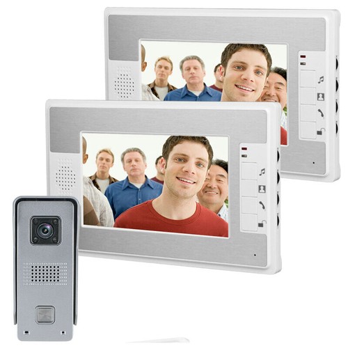 Telefono Porta Cablato Campanello Touch Key 7" Lcd Video con Telecamera Ir Sicurezza Casa AD - Foto 5 di 173