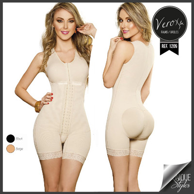POWERNET GIRDLE VEROX SLIM THREE HOOKS AT FRONT LONG THIGH REF: 1209
