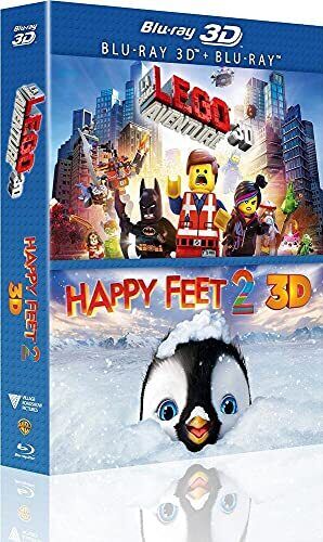 Coffret lego movie ; happy feet 2 (Blu-ray) - Picture 1 of 4