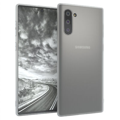 Für Samsung Galaxy Note 10 Hülle Case Silikon Cover Schutz Handy Tasche Weiß