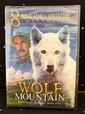 8 Movies Family Adventure DVD Sealed 2015 The Legend Of Wolf Mountain