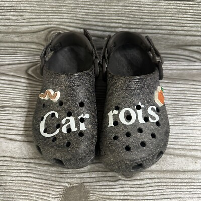 Crocs X Carrots Kids Soil Expresso Classic Clogs Anwar Carrots