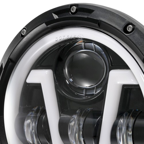 Par de faros LED DRL de 7" para Subaru DL 1975-1981 intermitente haz sellado alto/bajo - Imagen 6 de 12