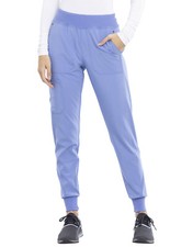 Cherokee Scrubs Pants Mid Rise Jogger Pant CK011 CIE Ciel Blue Free Shipping