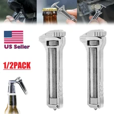 2× Pocket Wrench Multitool Compact Titanium Screwdriver Tool for Fishing Opener