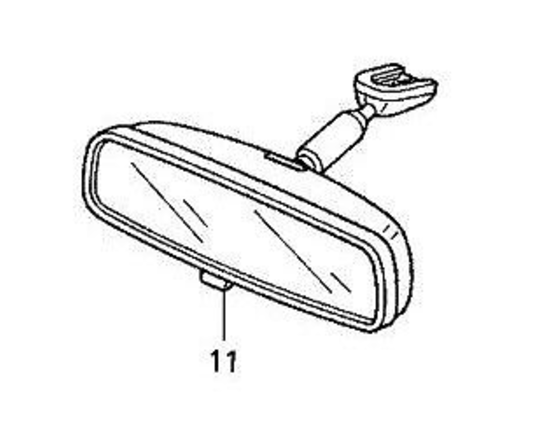 Car Interior Rear View Mirror For Honda Accord No.76400