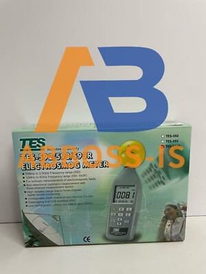 1x TES-593R ElectroSmog Meter, 3 axis isotropic measurements of EMF TES593R