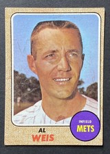 1968 Topps - #313 Al Weis VG