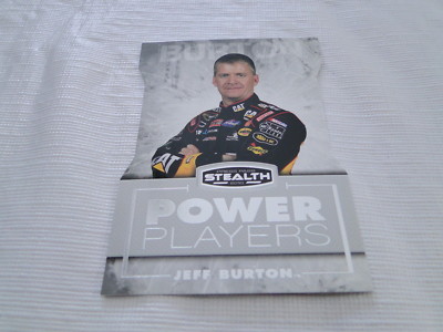 2010 Press Pass Stealth Power Players Jeff Burton #PP8 Card