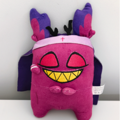 19CM Hazbin Hotel Nun Alastor Plush Doll Cosplay Prop Toys Stuffed
