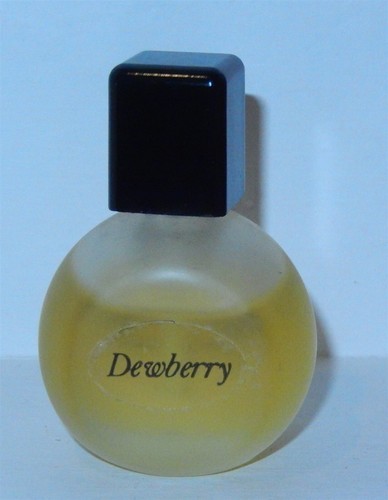 Vintage The Body Shop Dewberry Perfume Oil Rare ~ 0.5 Oz Frosted Bottle - Picture 4 of 7
