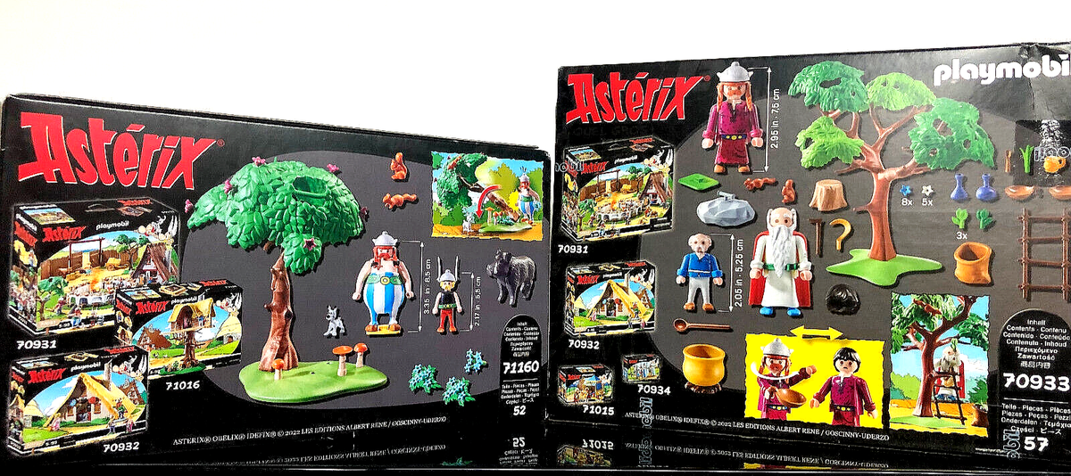 PLAYMOBIL 70933 - Astérix & Panoramix Avec Chaudron - Neuf Sous Boîte - Fabriqué à Malte