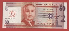 PHILIPPINES  50  PISO  2013  COMMEMORATIVE 440 Years SAN PEDRO  PICK # 215  UNC.