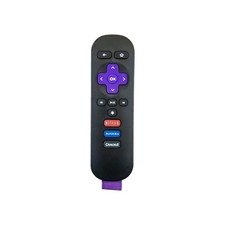Original ROKU 9026000094-001 Remote Control With Netflix Pandora Crackle Key EUC
