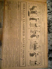 Fresno Herald newspaper Charlie Chaplin comic strip Feb  1, 1916 RARE! — photo 3