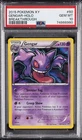 2015 POKEMON XY BREAKTHROUGH #60 GENGAR-HOLO PSA 10