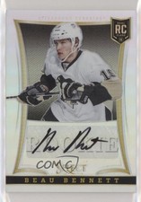 2013-14 Panini Select Rookie Auto Silver Prizm 75/99 Beau Bennett #279 Auto 0s3