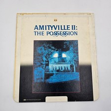 Amityville II The Possession CED Video Disc 1983 Vintage Horror Movie Embassy