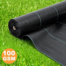 Garden Weed Control Fabric Membrane Ground Sheet Cover Decking Landscaping Patio