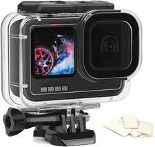 30M Waterproof Case Compatible with Go Pro Hero 13/12/11/10/9 Black