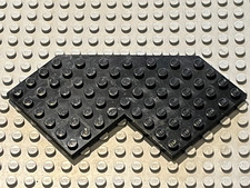 Plaque LEGO espace space black plate ref 2401 / set 6939 6987 6986 6984 6954 ...