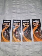 4 X Shakespeare Devils Own size 1 3g mepps style  spinners Lures fishing
