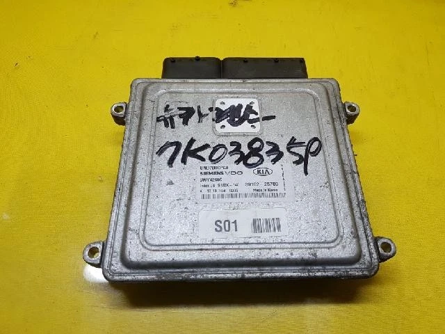 2010 KIA Rondo Carens New Karens ECU Engine Control Unit Module 3910225700 - Изображение 2 из 4