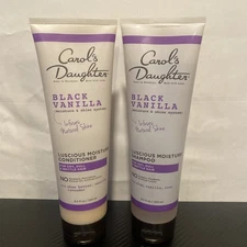 Carol’s Daughter Black Vanilla Shampoo & Conditioner Moisture Shine Set 8.5oz Ea