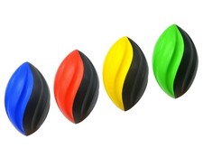 7" Spiral Mini Football for Kids 4 Pack - Foam Footballs for Kids - Soft, Small