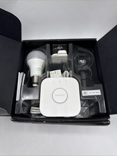 Image of Philips Hue E27 Starter Kit White Smart Lighting 1 Light Bulb Only&Controller