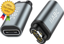 Garmin Watch Charging Adapter, Type C Charger Adapter 2Pack Compatible with Garm