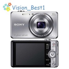 Sony Cyber-shot DSC-WX200 CCD Digital Camera 18.2MP 10x Optical Zoom Silver