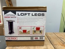 Loftlegs, loft insulation spacer, raised storage boarding, stilt, loftleg, 12pcs