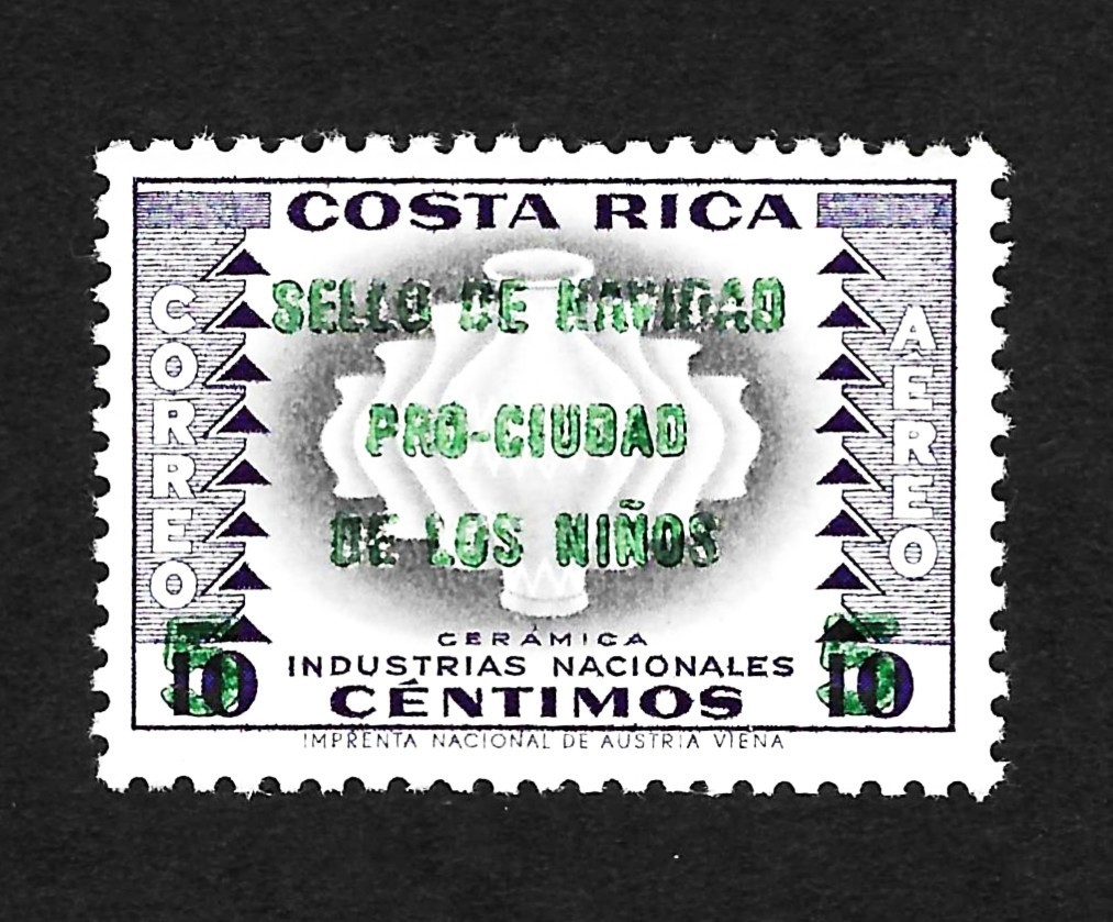1961 Costa Rica Stamp Scott # RA11, MNH/OG