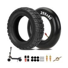 255x80 80/65-6 Scooter Tire Inner Tube Set Replacement for Electric Scooter A...