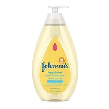 Johnson's Head-To-Toe Tear-Free Baby Body Wash  Shampoo, 27.1 fl. oz