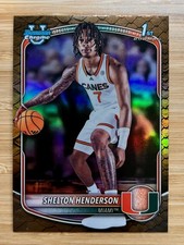 2025-26 Bowman U Chrome - Shelton Henderson  #BCP-10 Reptilian Refractor (RC)