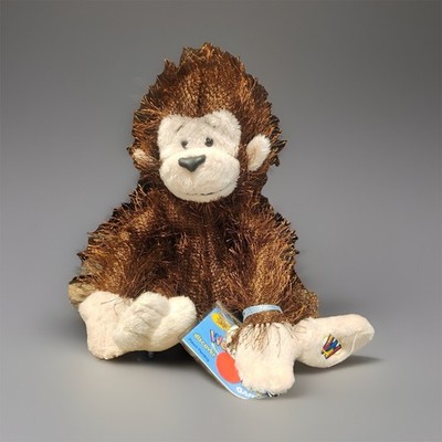 GANZ Webkinz Monkey Plush Brown/Beige HM031 (2007) With Tags