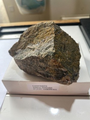 CASSITERITE IN MATRIX : WHEAL EDWARD, ST JUST, CORNWALL 253g MF5011