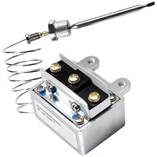1177 High Limit Switch for Gas Fryer, 3/8" MPT Thread, 450Â°F Hi Limit Safety