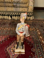 statuetta capodimonte soldato Bruno merli